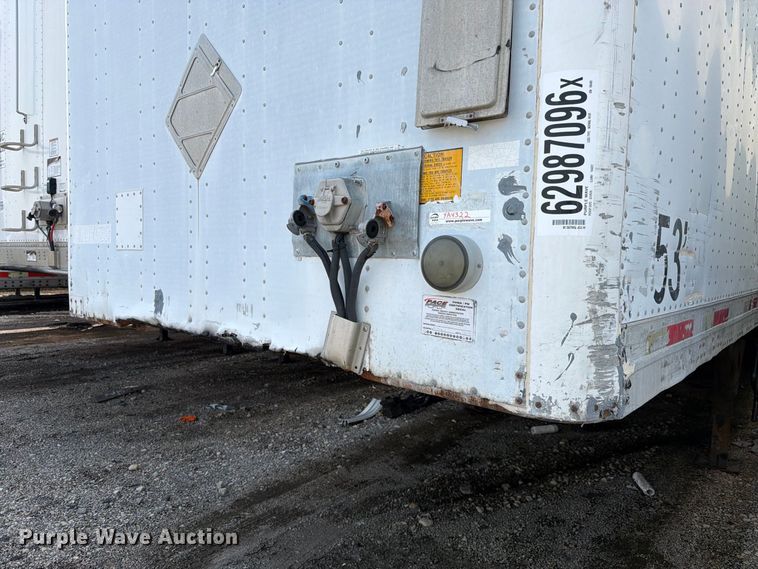 image for item YA4322 2004 Utility dry van trailer
