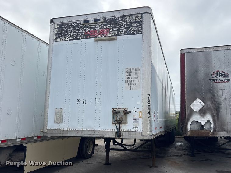 2005 Wabash DVCVHPC dry van trailer