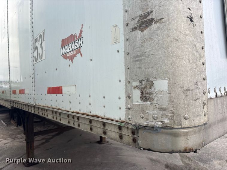 image for item YA4324 2005 Wabash DVCVHPC dry van trailer