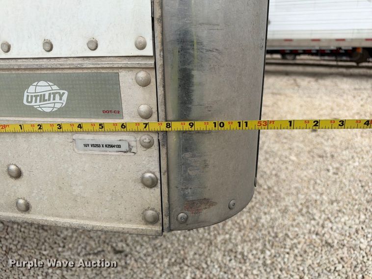 image for item YA4370 2019 Utility VS2RA refrigerated van trailer