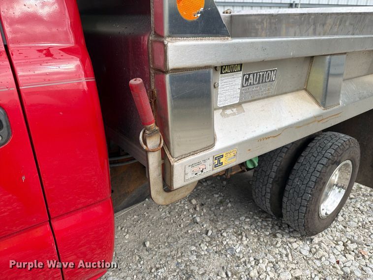 image for item YA4541 2007 GMC Sierra 3500 dump bed pickup truck