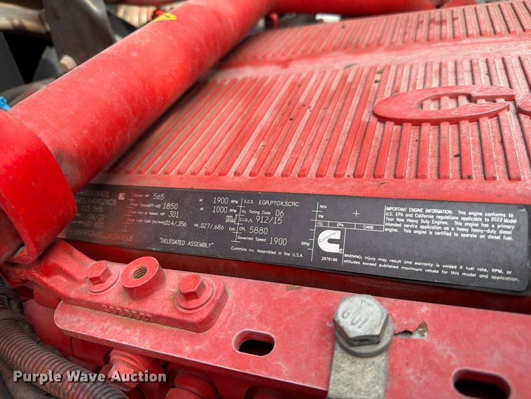 image for item YA4605 2023 Peterbilt 389 semi truck