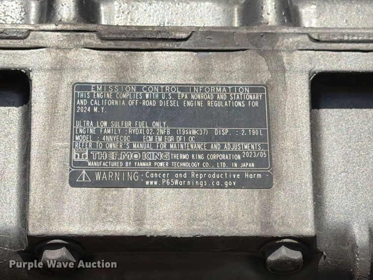 image for item YA4661 2025 Utility VS2RA refrigerated van trailer
