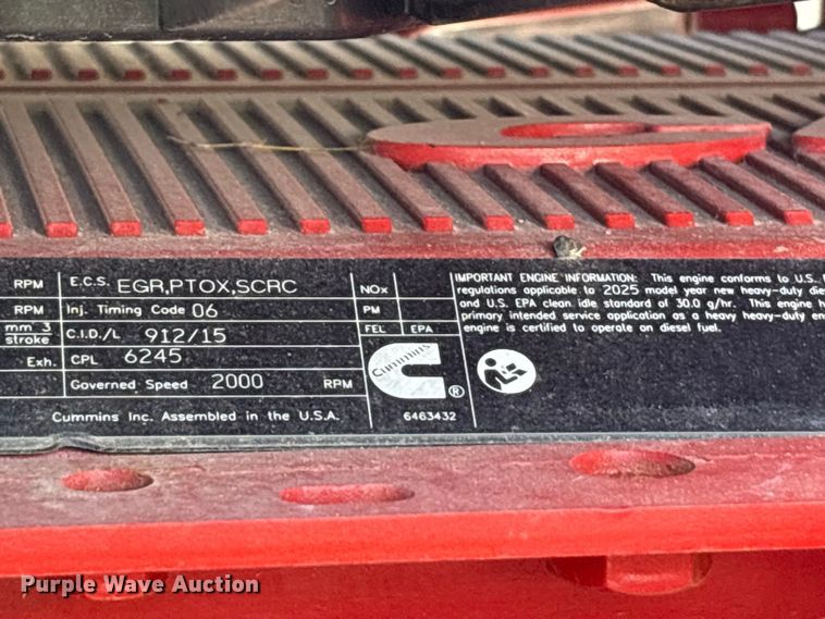 image for item YA4893 2026 Western Star 49X dump truck