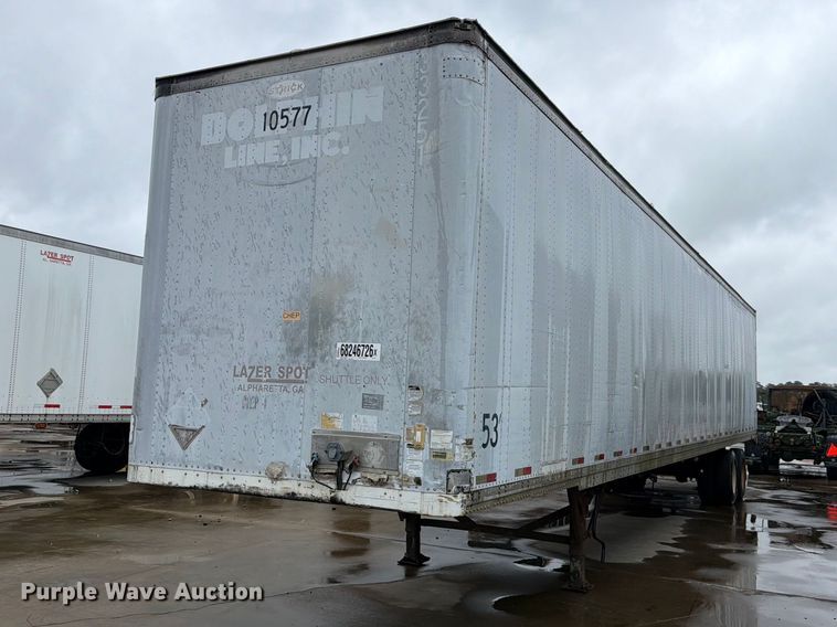2000 Strick dry van trailer
