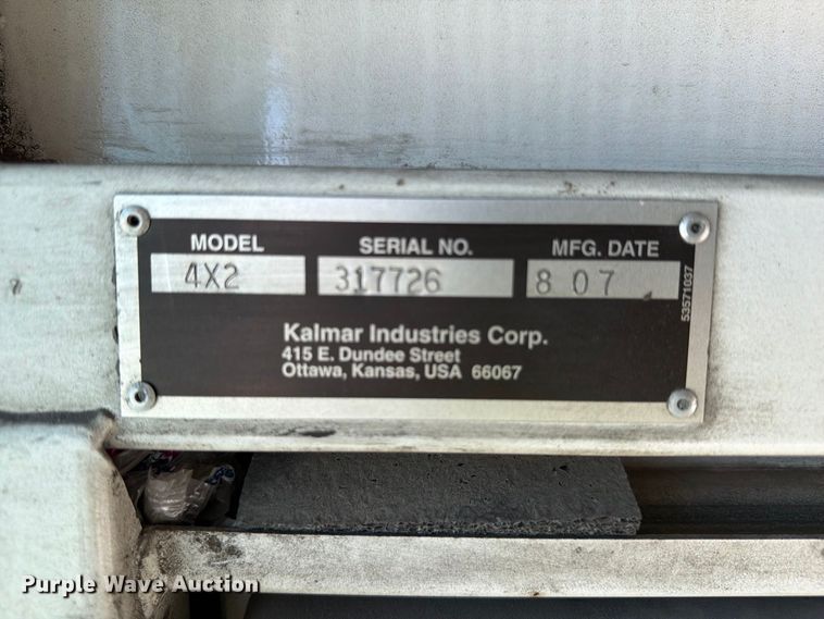 image for item YA5042 2007 Kalmar Ottawa yard truck