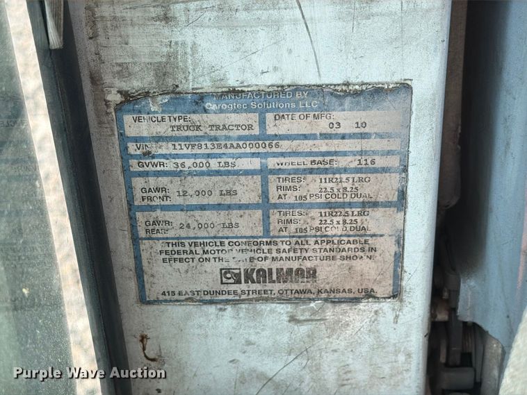 image for item YA5045 2010 Kalmar Ottawa yard truck