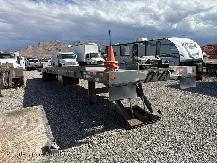 image for item YA5124 2020 Trail-eze TE12CF tilt deck equipment trailer