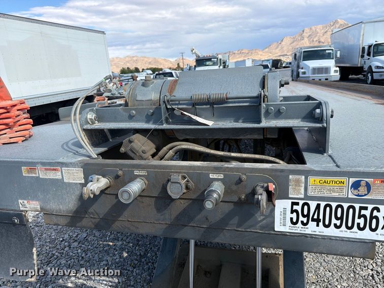 image for item YA5124 2020 Trail-eze TE12CF tilt deck equipment trailer