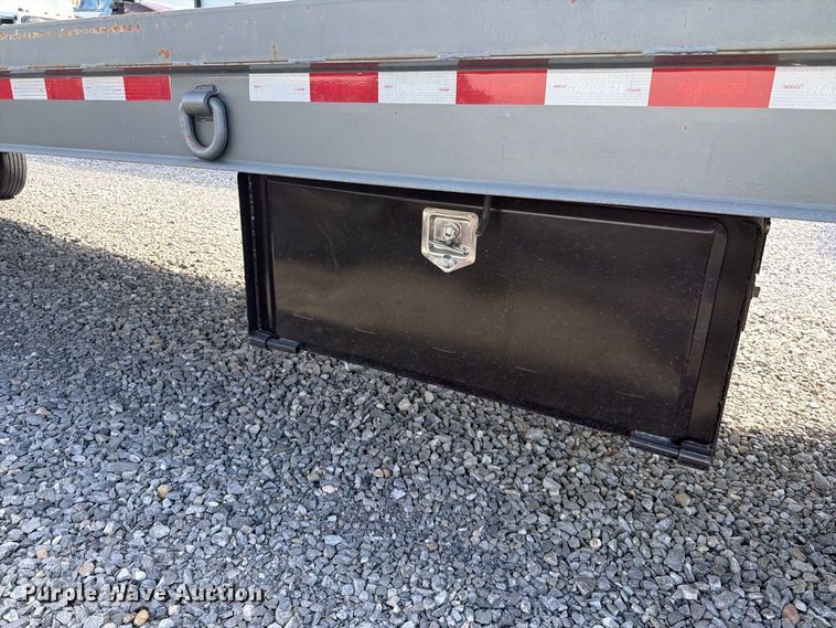 image for item YA5124 2020 Trail-eze TE12CF tilt deck equipment trailer
