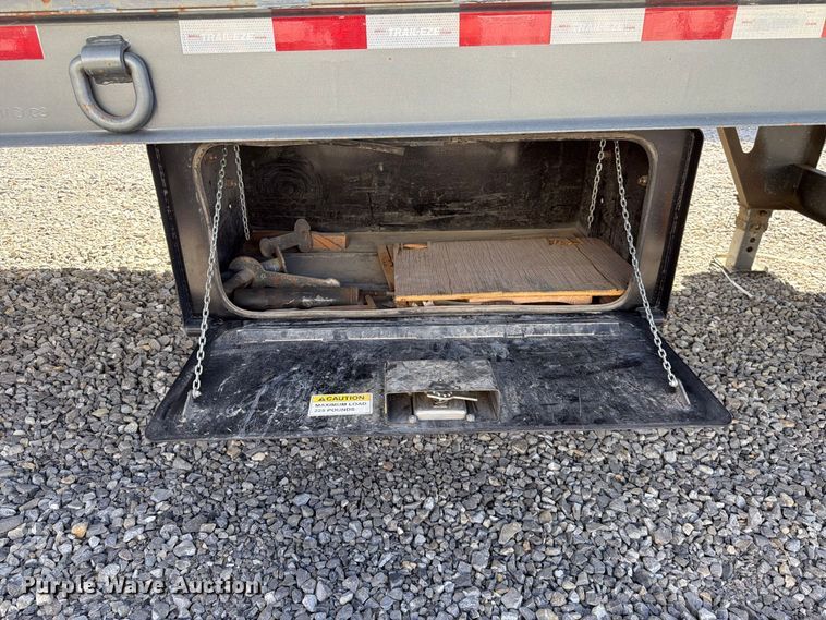 image for item YA5124 2020 Trail-eze TE12CF tilt deck equipment trailer