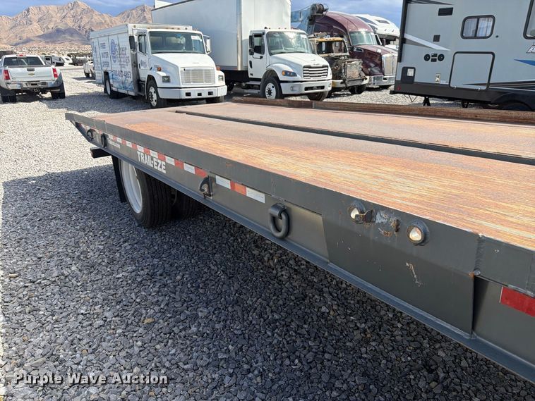 image for item YA5124 2020 Trail-eze TE12CF tilt deck equipment trailer