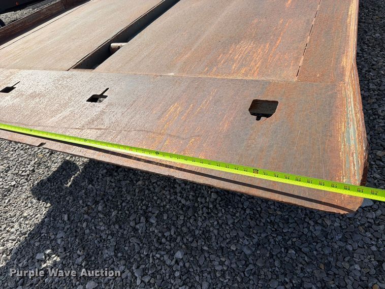 image for item YA5124 2020 Trail-eze TE12CF tilt deck equipment trailer