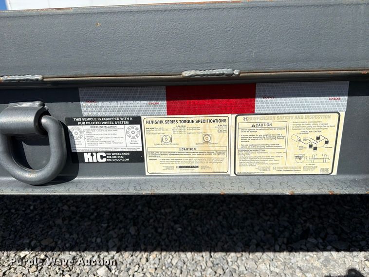 image for item YA5124 2020 Trail-eze TE12CF tilt deck equipment trailer