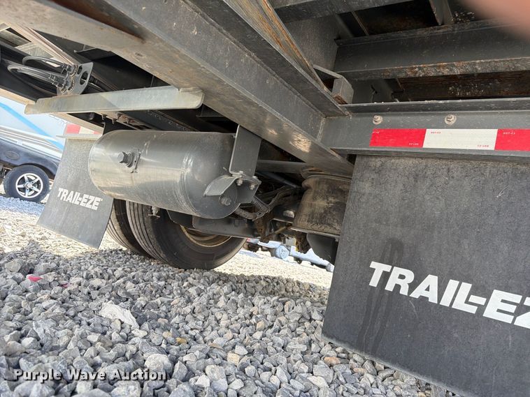image for item YA5124 2020 Trail-eze TE12CF tilt deck equipment trailer