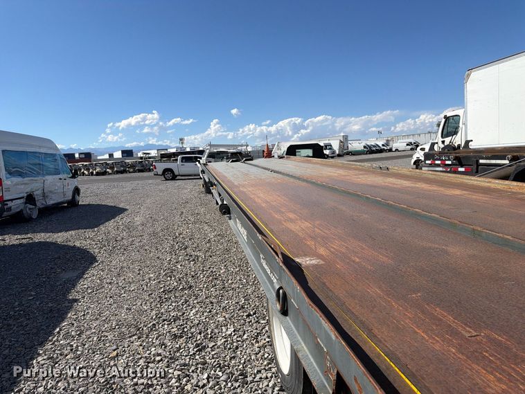 image for item YA5124 2020 Trail-eze TE12CF tilt deck equipment trailer