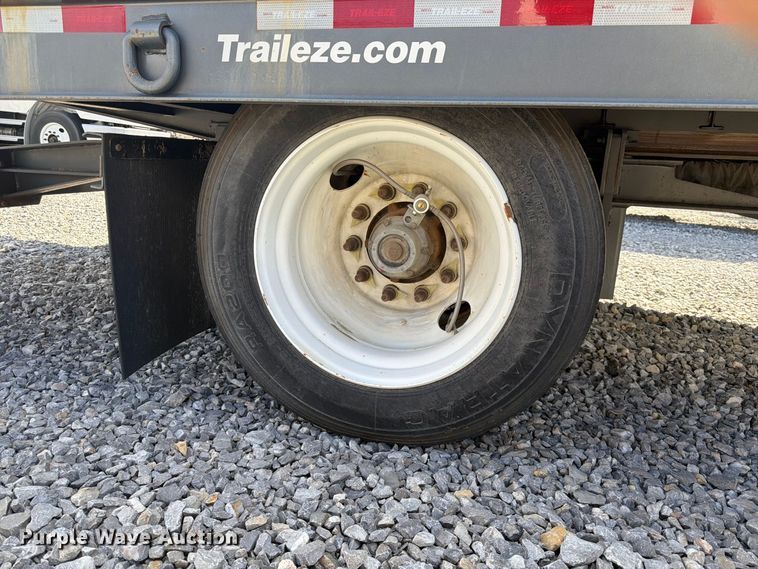 image for item YA5124 2020 Trail-eze TE12CF tilt deck equipment trailer