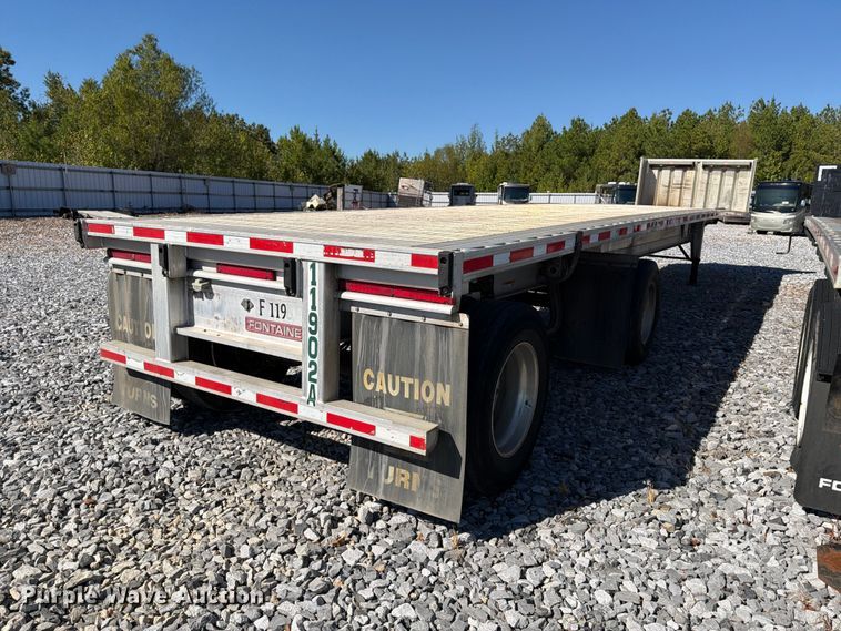image for item YA5284 2017 Fontaine HCR6012WSA flatbed trailer