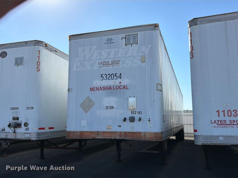 image for item YA5328 2004 Hyundai V12530152-AJS dry van trailer