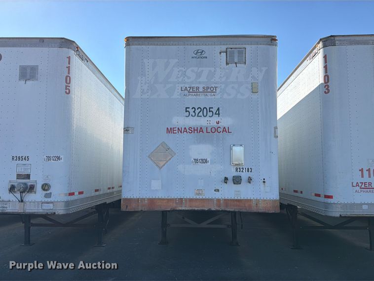 image for item YA5328 2004 Hyundai V12530152-AJS dry van trailer
