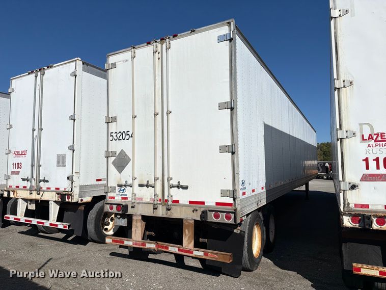 image for item YA5328 2004 Hyundai V12530152-AJS dry van trailer