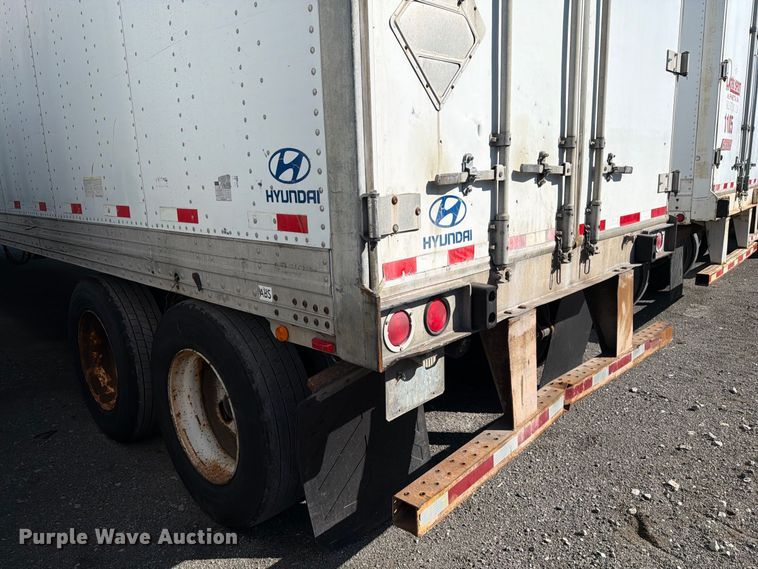 image for item YA5328 2004 Hyundai V12530152-AJS dry van trailer