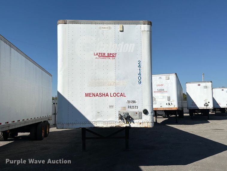 image for item YA5336 2004 Strick dry van trailer