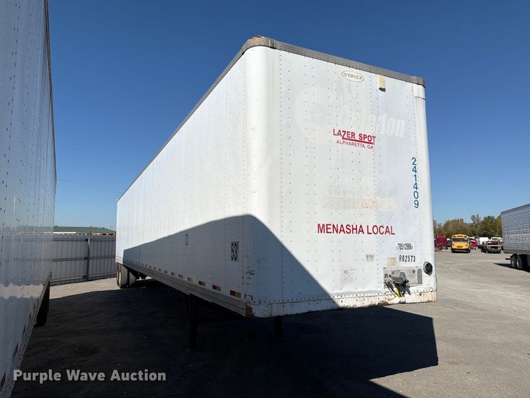 image for item YA5336 2004 Strick dry van trailer