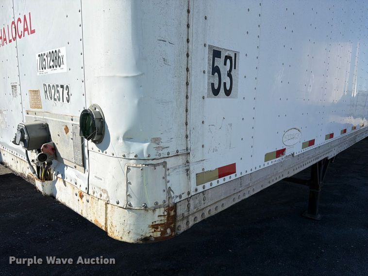 image for item YA5336 2004 Strick dry van trailer