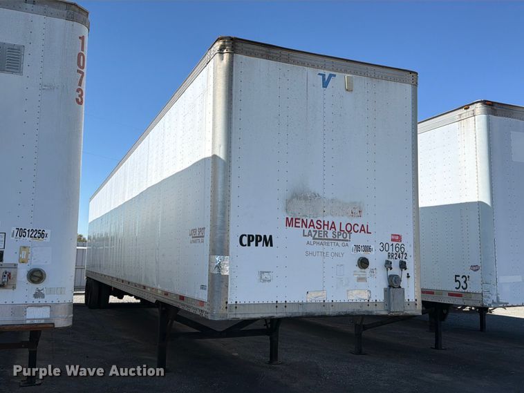 image for item YA5337 2008 Vanguard dry van trailer