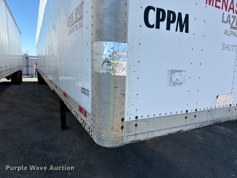 image for item YA5337 2008 Vanguard dry van trailer