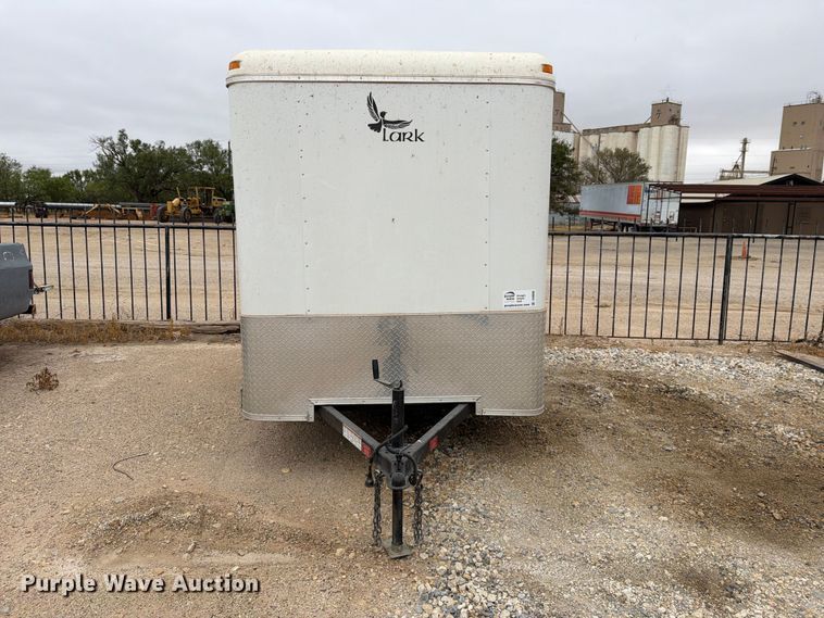 image for item DV8698 2015 Lark United Manufacturing enclosed cargo trailer