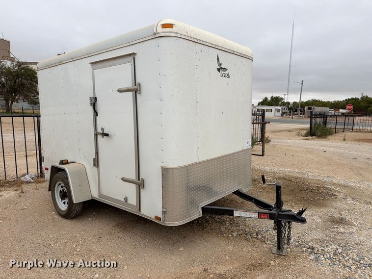 image for item DV8698 2015 Lark United Manufacturing enclosed cargo trailer