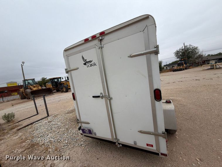 image for item DV8698 2015 Lark United Manufacturing enclosed cargo trailer
