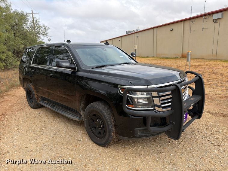 image for item DV8701 2020 Chevrolet Tahoe Police SUV