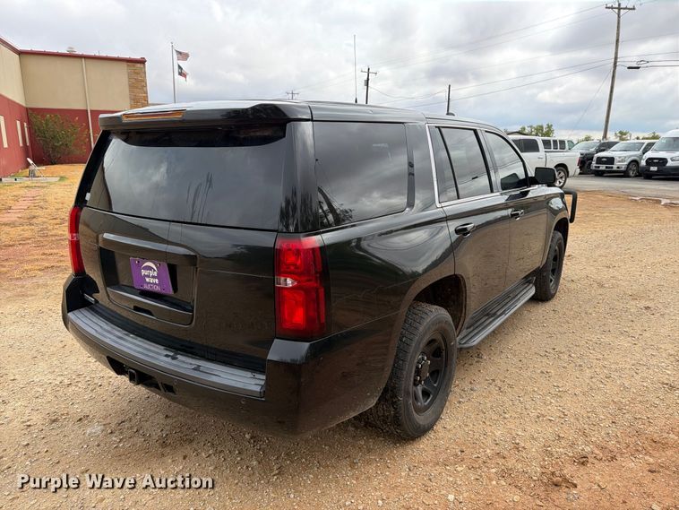 image for item DV8701 2020 Chevrolet Tahoe Police SUV