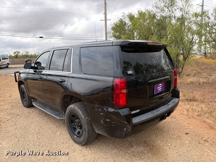 image for item DV8701 2020 Chevrolet Tahoe Police SUV