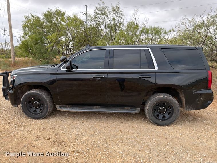 image for item DV8701 2020 Chevrolet Tahoe Police SUV