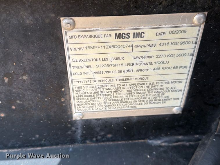 image for item DV8703 2006 Caterpillar XQ100 generator