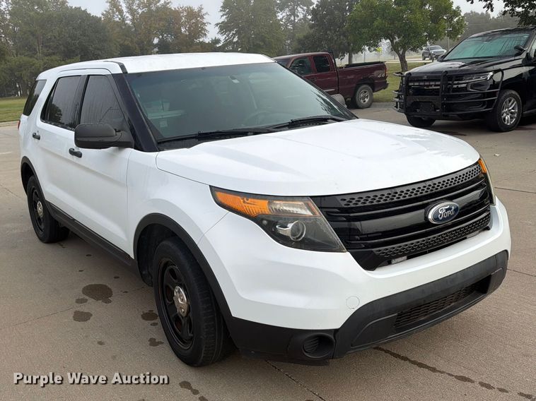 image for item DY3451 2015 Ford Explorer Police Interceptor SUV
