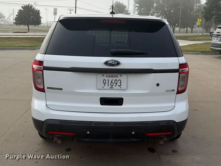 image for item DY3451 2015 Ford Explorer Police Interceptor SUV