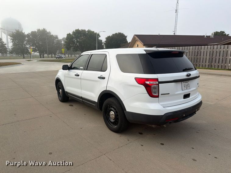 image for item DY3451 2015 Ford Explorer Police Interceptor SUV