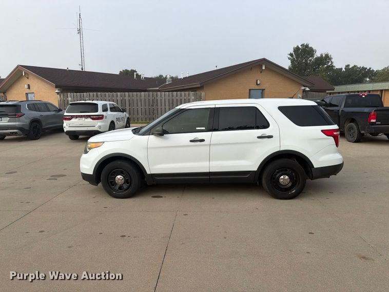 image for item DY3451 2015 Ford Explorer Police Interceptor SUV
