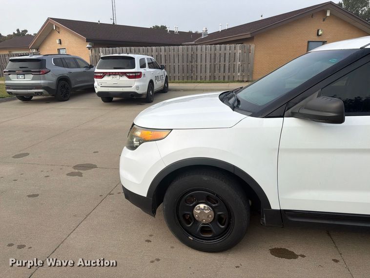image for item DY3451 2015 Ford Explorer Police Interceptor SUV