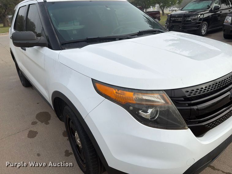 image for item DY3451 2015 Ford Explorer Police Interceptor SUV