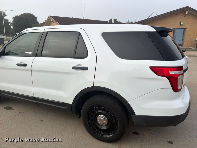 image for item DY3451 2015 Ford Explorer Police Interceptor SUV