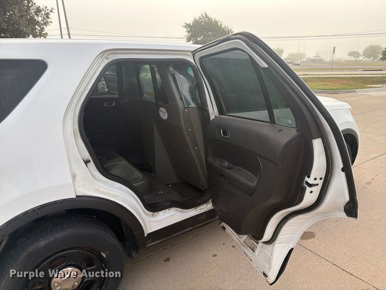 image for item DY3451 2015 Ford Explorer Police Interceptor SUV