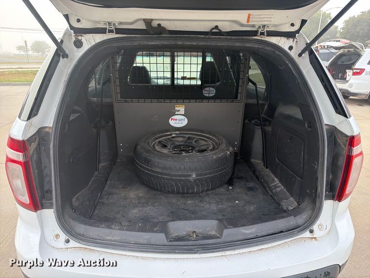 image for item DY3451 2015 Ford Explorer Police Interceptor SUV