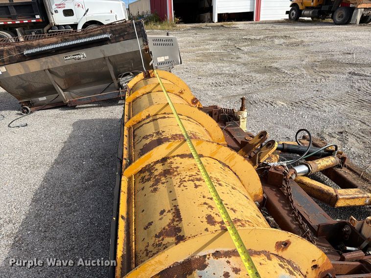 image for item DZ4889 12' W snow plow