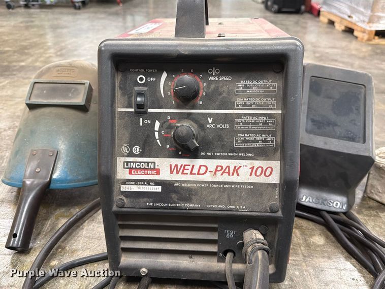 image for item DZ4912 Lincoln Weld-Pak 100 welder